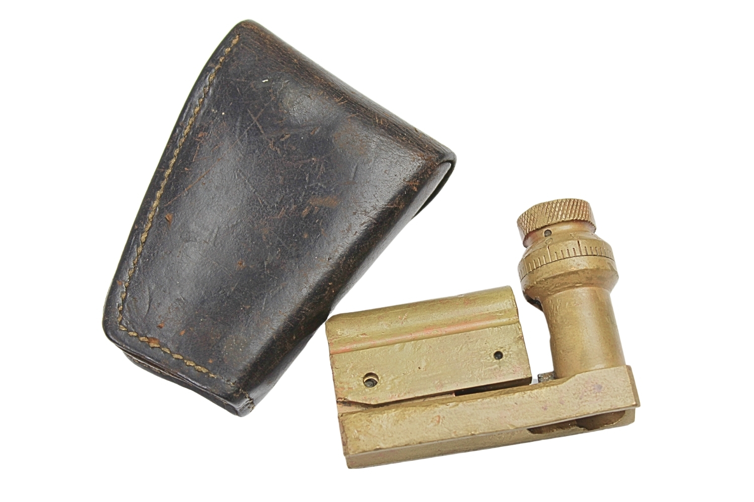 II RP Celownica CKM Hotchkiss „Cel Wilno” z pokrowcem