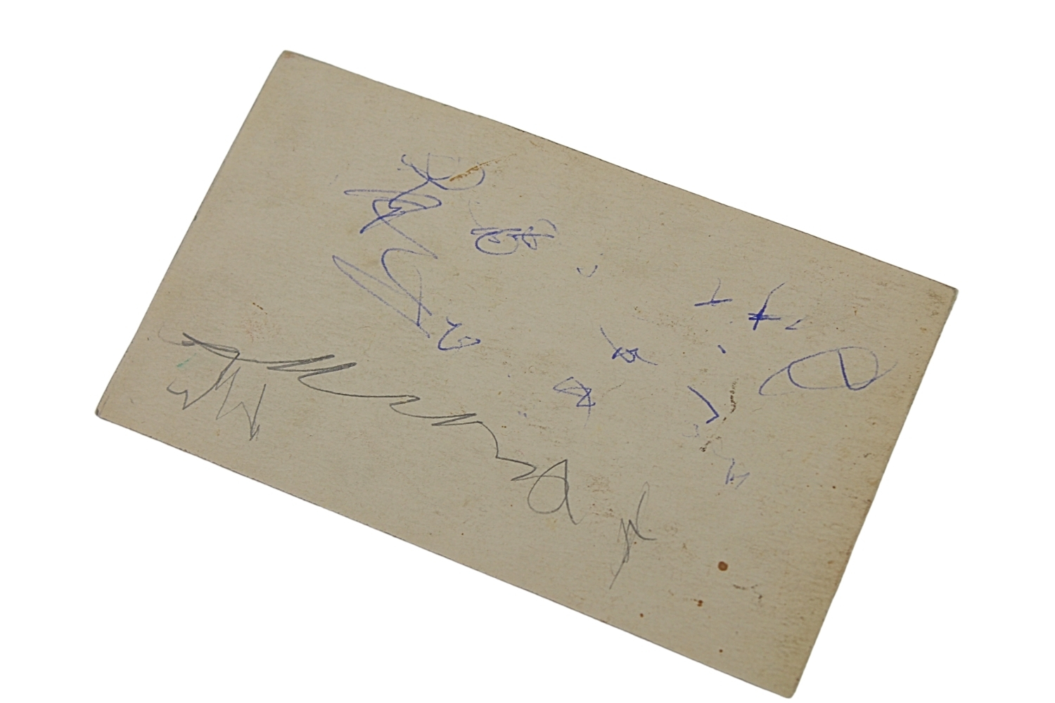 51 Pułk Piechoty karta wdzięczności od Oficerów 51 Pułku Piechoty 24.4.1944 Oflag 