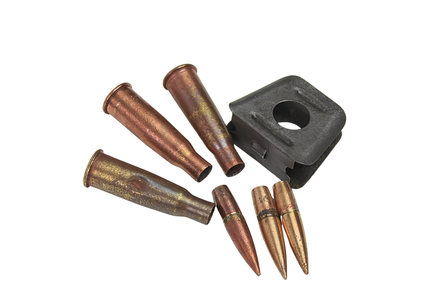 II RP Ładownik kb. Berthier z amunicją dekoracyjną 