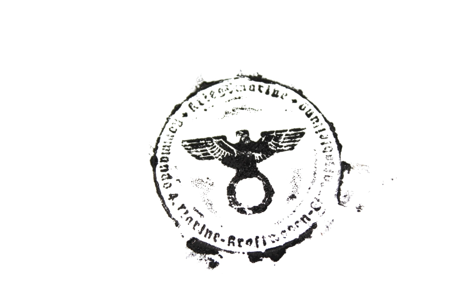 NIEMCY ZESTAW KANCELARYJNY PIECZĄTEK KRIEGSMARINE