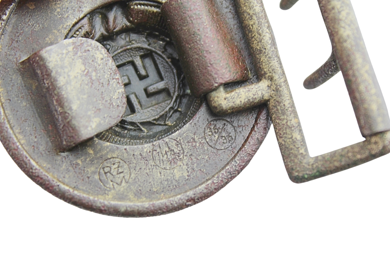 KLAMRA OFICERSKA SS RZM SS 36/36 Alpaka.