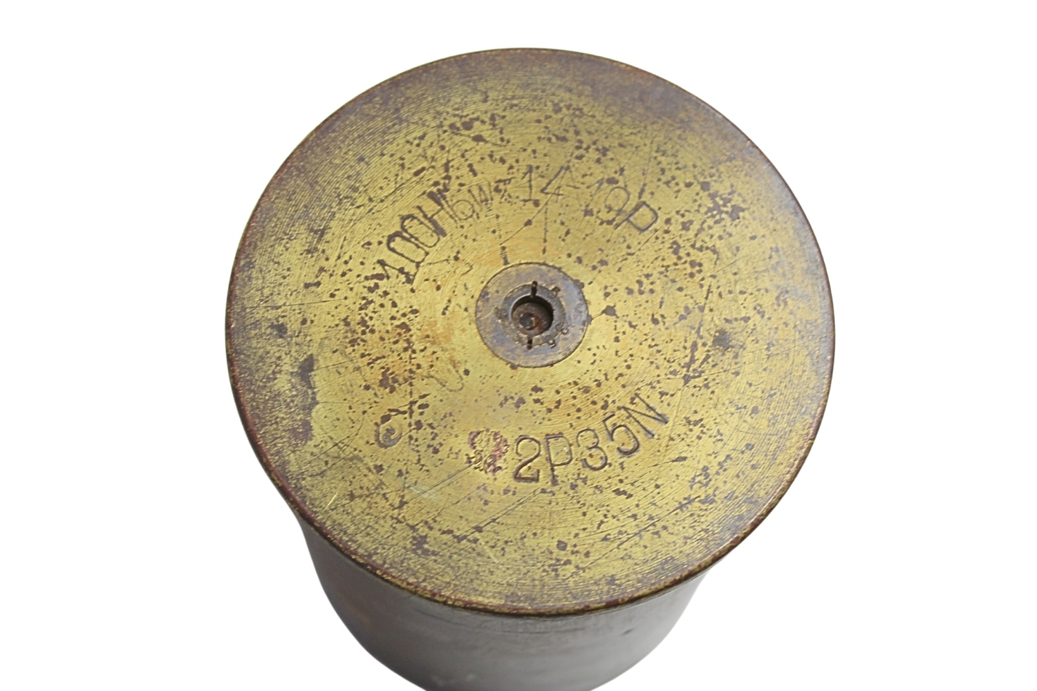 II RP Łuska Haubicy 100mm wz.14/19P 1935 orzeł