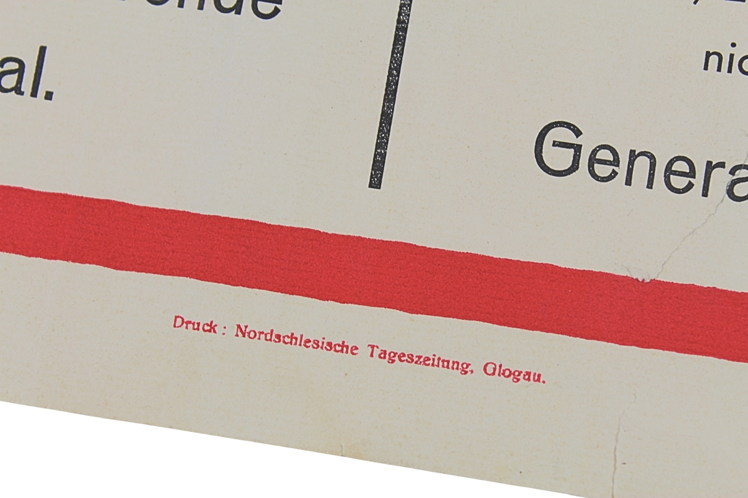 PLAKAT ODEZWA DO LUDNOŚCI 1939 Rzadkość