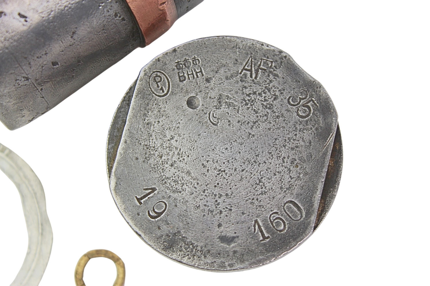 II RP Granat Pancerny wz.1910 Huta Baildon 1935 Skorupa Dekoracyjna Rzadkość