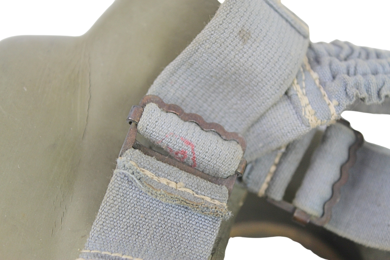 II RP Maska przeciwgazowa wz.38 Sanok 1939 z torbą