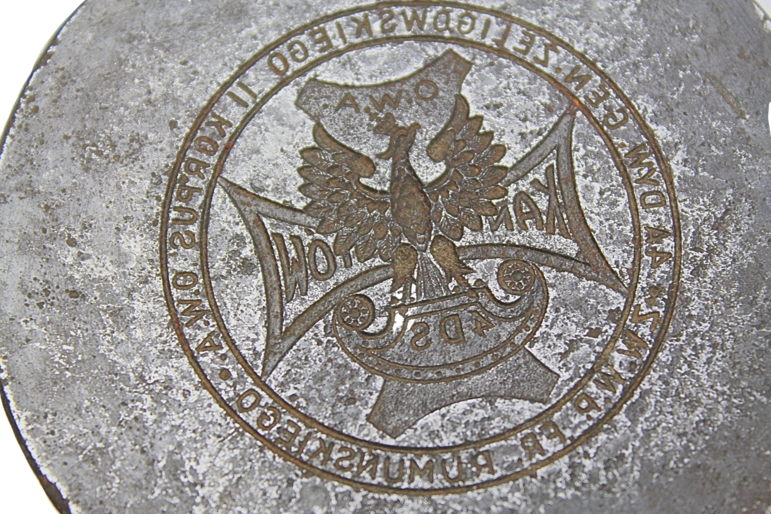 Matryca do odznaki 4 Dywizja Strzelców Polskich 1918 O.W.A.