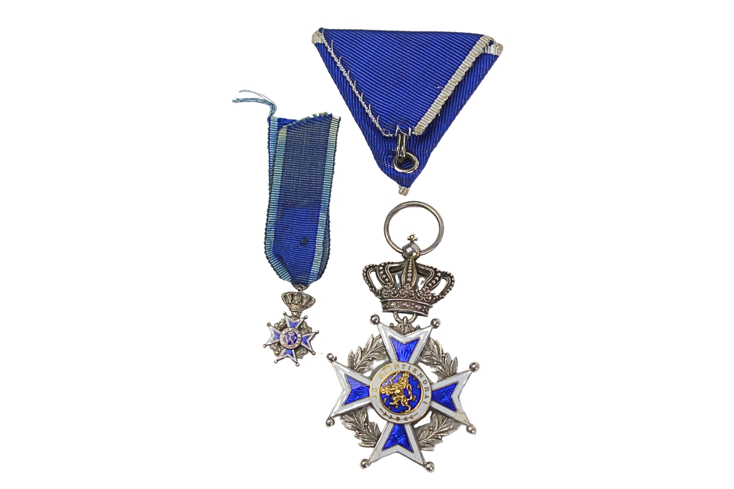 Order Oranje-Nassau Holandia z miniaturką i pudełkiem