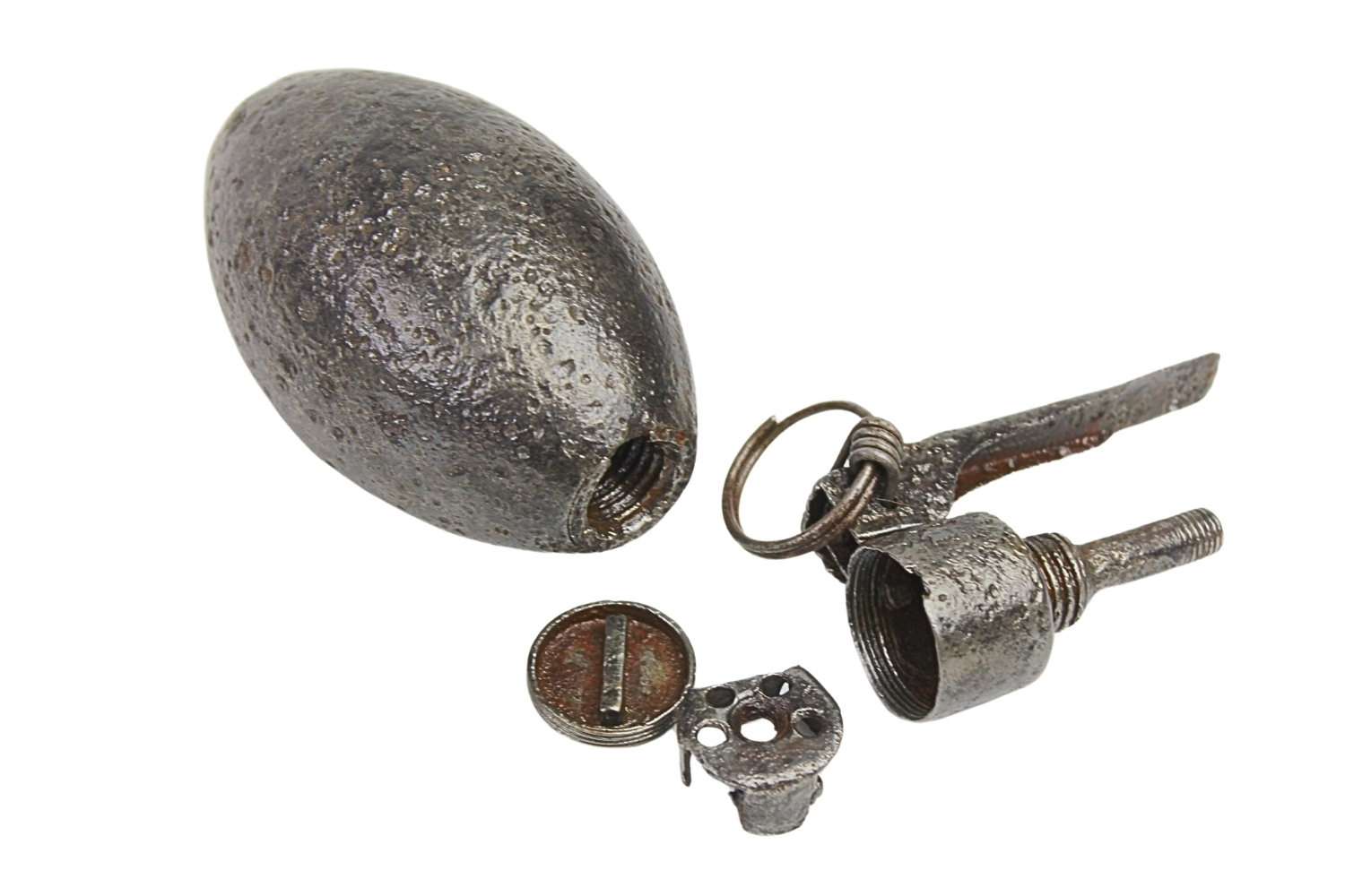 II RP Granat wz.E z zapalnikiem Kr wz.24 skorupa dekoracyjna