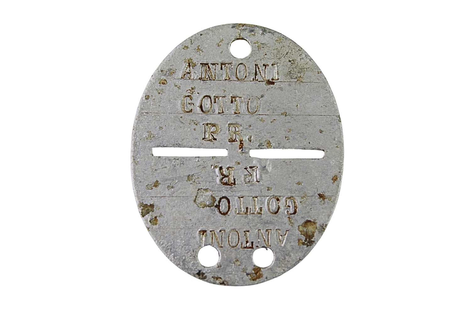 II RP Polski nieśmiertelnik/ Znak tożsamości wz.31 Lida 1906