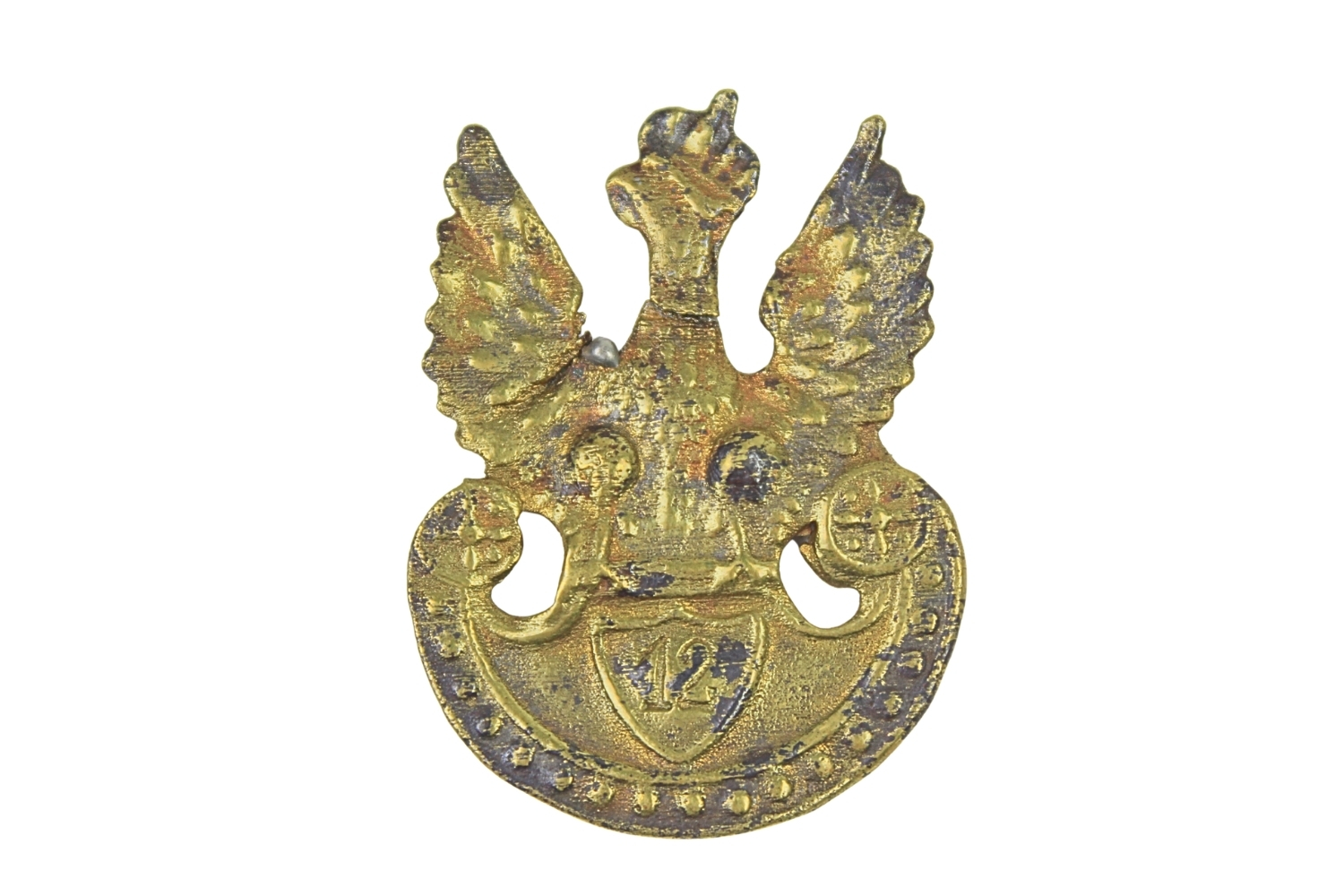 ORZEŁ WZ.17 CYFRA PUŁKOWA12 NA TARCZY AMAZONEK