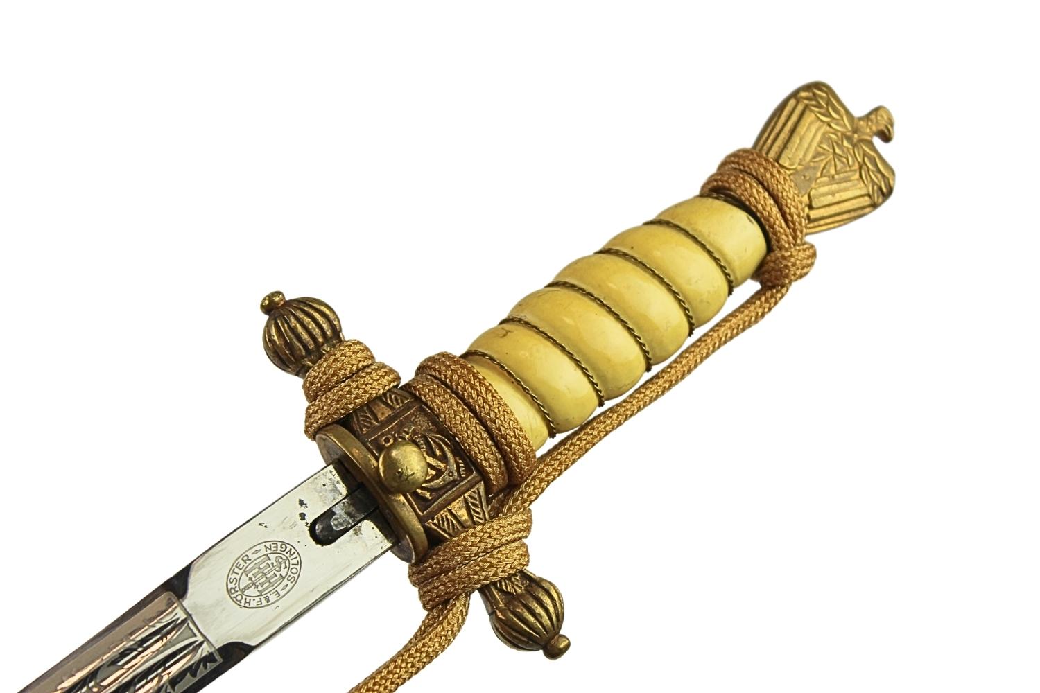 Kordzik Kriegsmarine E.&F. Horster Solingen 