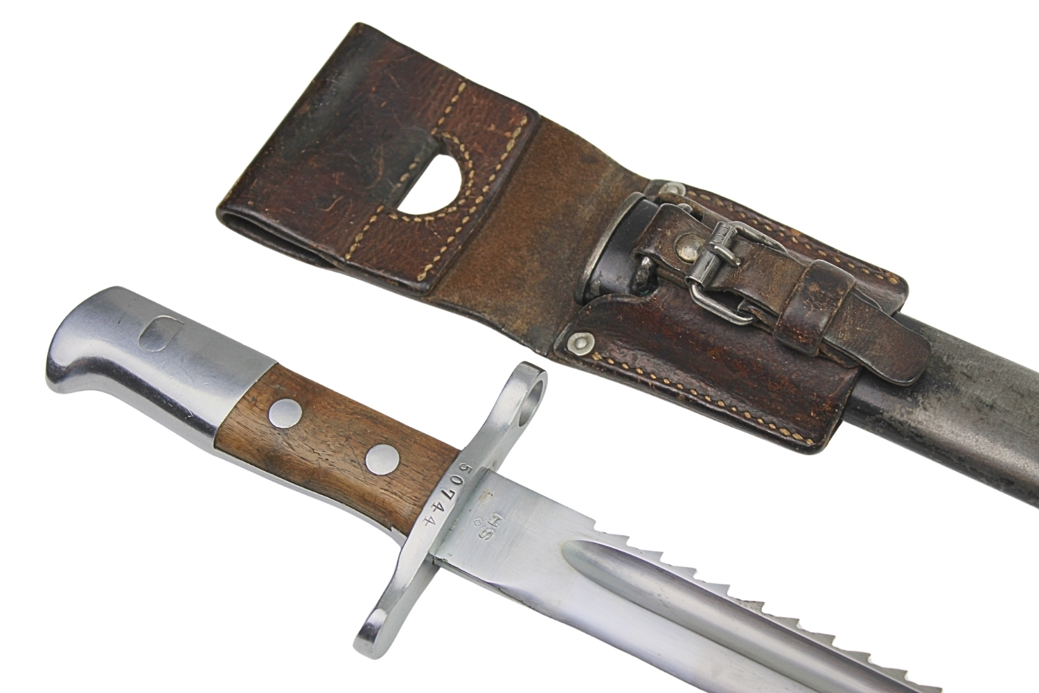 Bagnet szwajcarski M1914 z żabką