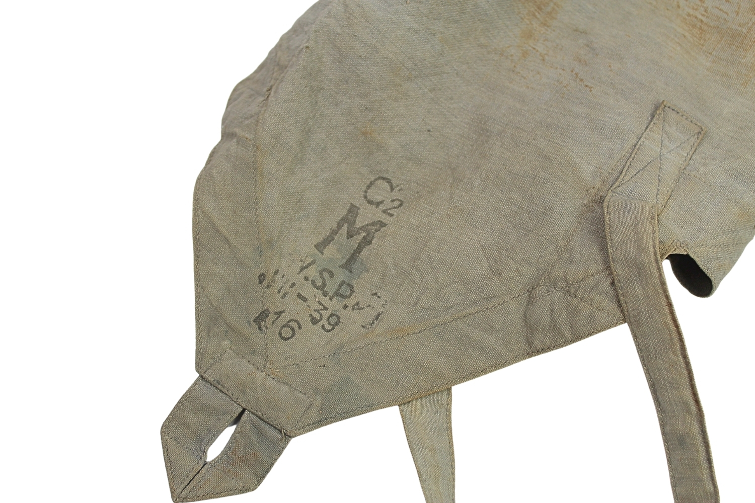 II RP Maska przeciwgazowa C2 Sanok 1939 z torbą