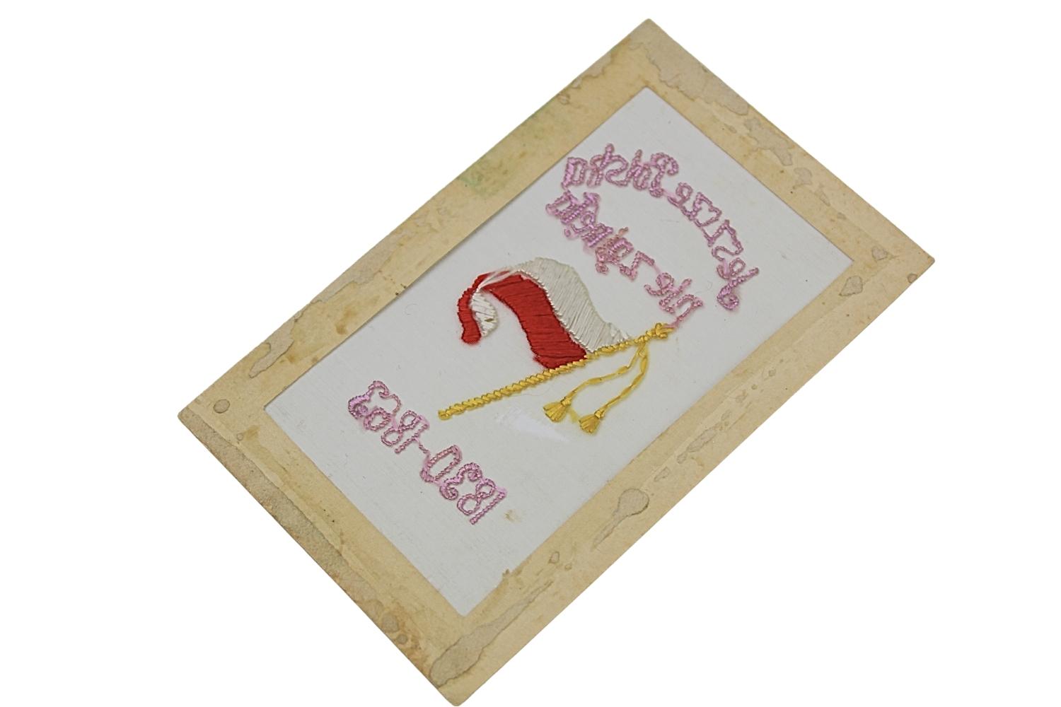 Wyszywana pamiątka patriotyczna 1830-1863