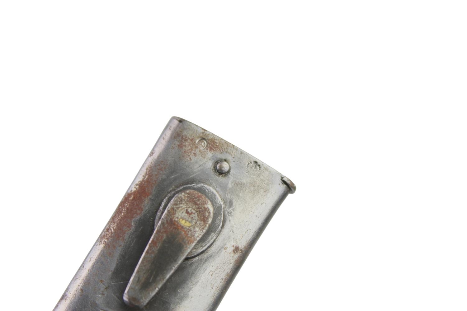 II RP Pochwa do bagnetu F.B. Radom o podwyższonej kontroli „Jotki” z orzełkiem