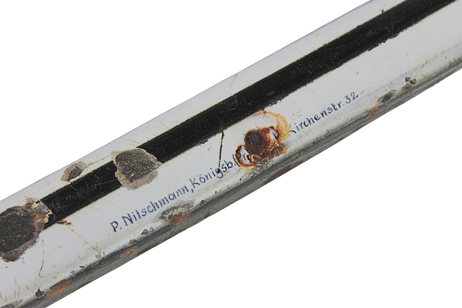 Tablica Szyld Burmistrz III Rzesza Nitschmann 