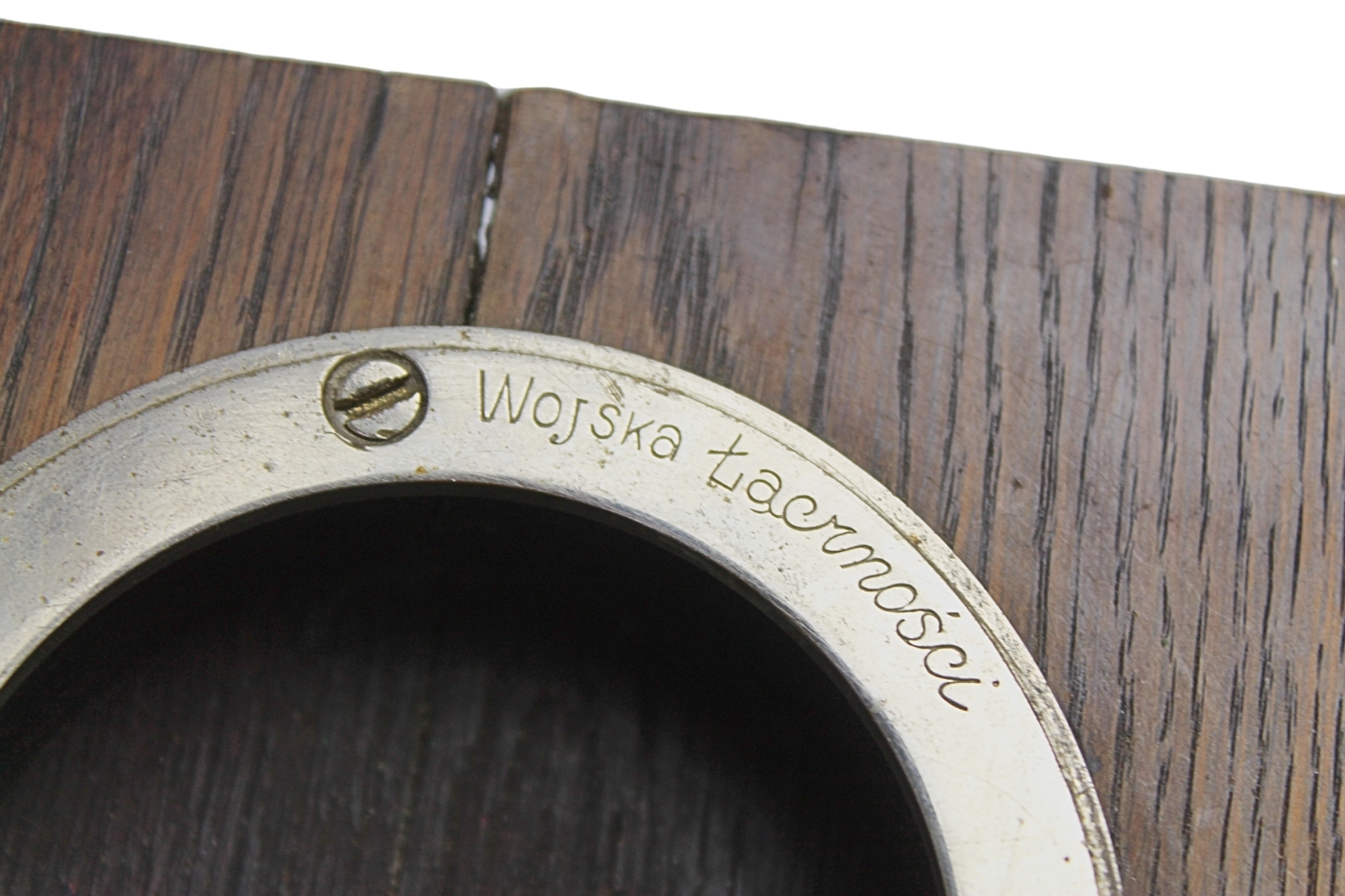 II RP Zegar Wojsk Łączności z Radiostacji dywizyjnej unikat