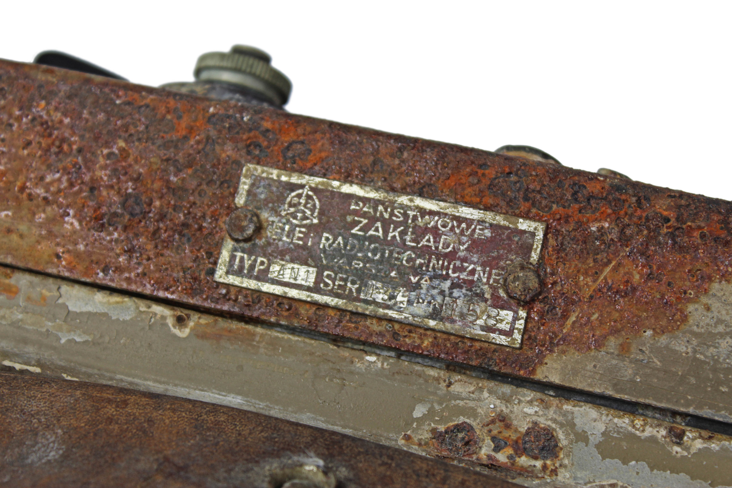 II RP Radiostacja AN-1 1937 Unikat