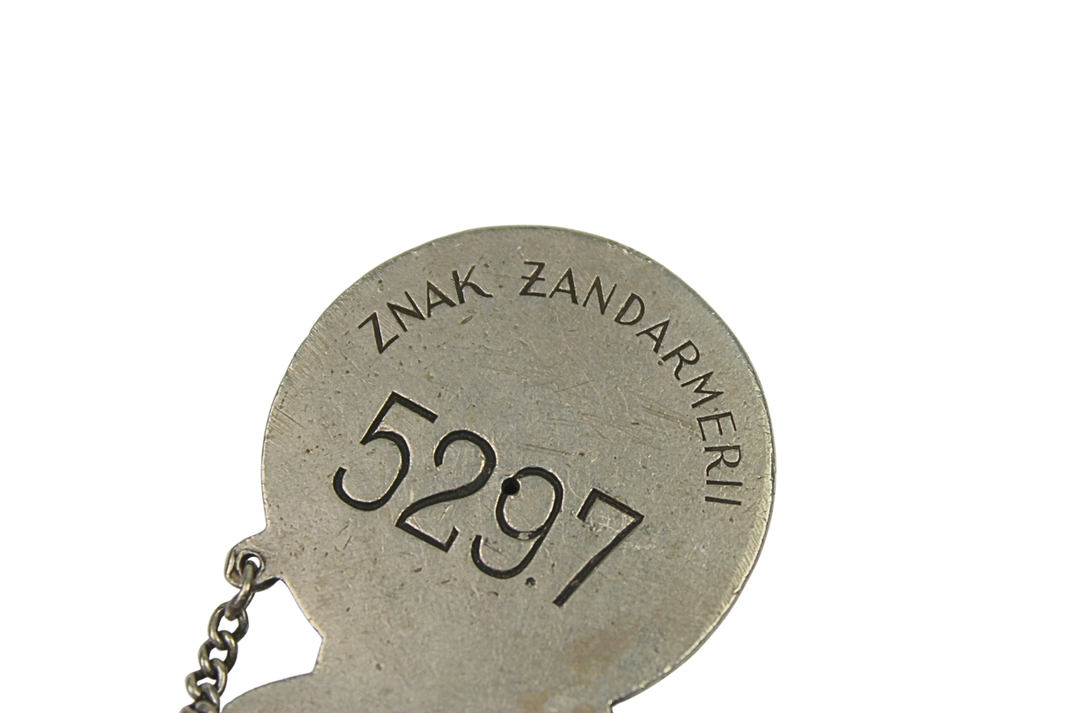 II RP ZNAK SŁUŻBOWY ŻANDARMERII