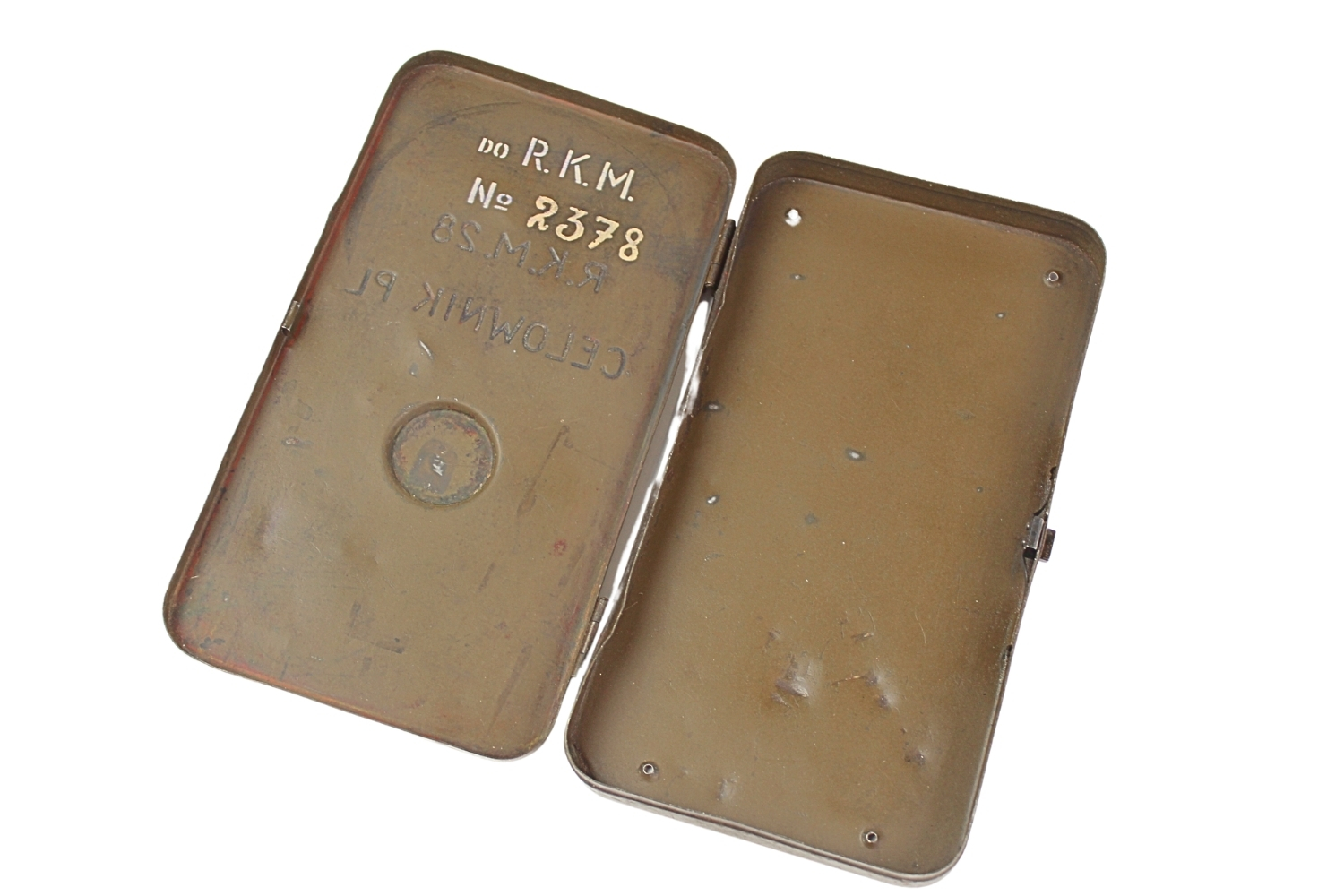 II RP Pudełko na Celownik Plot RKM wz.28 Browning