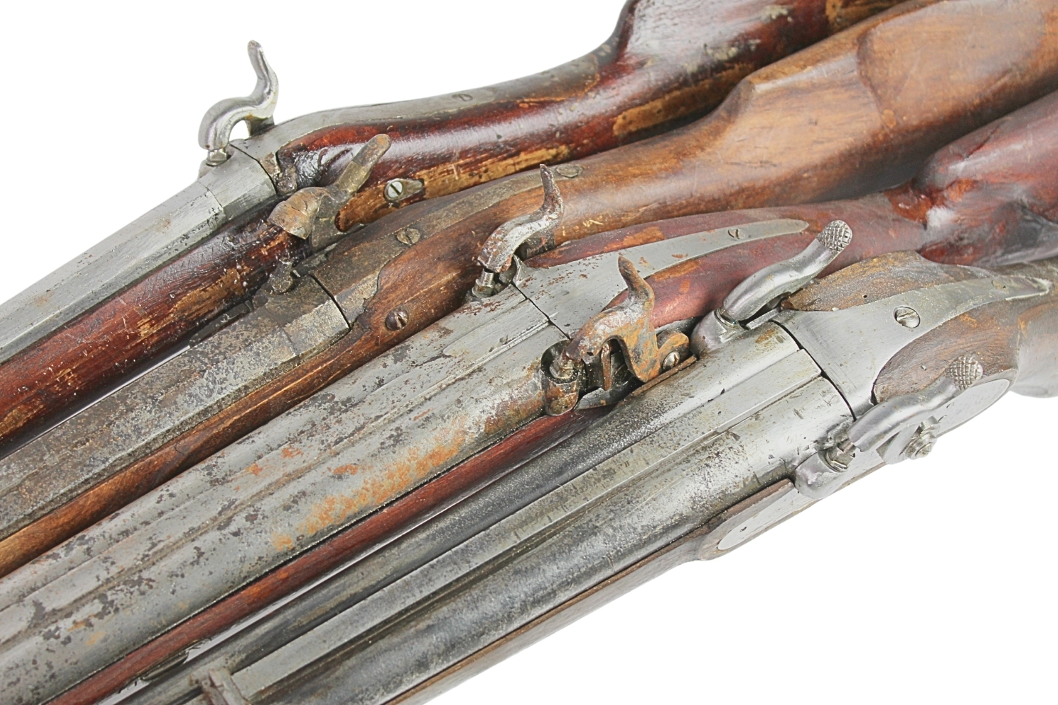 Zestaw karabinów czarnoprochowych