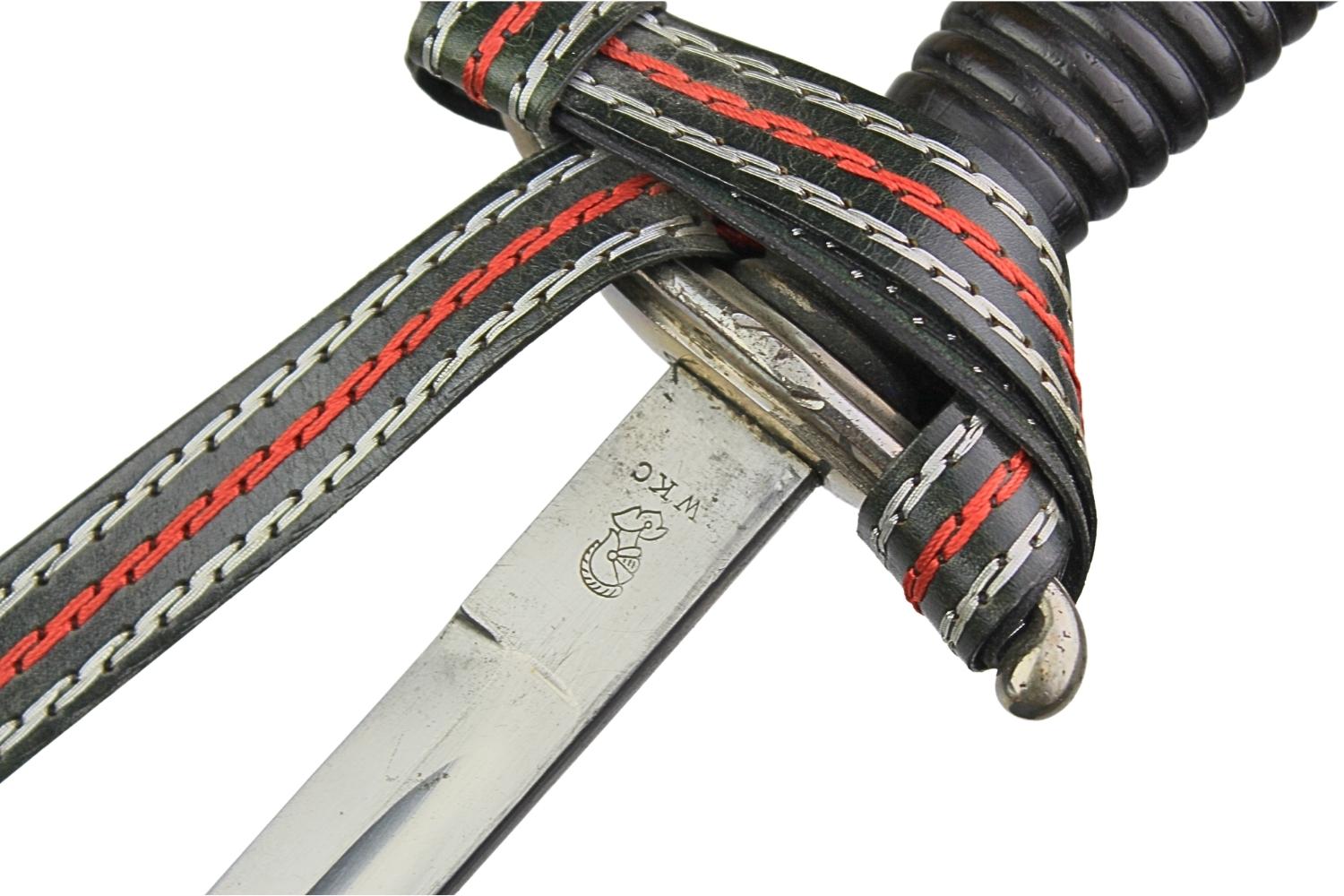 Szpada SS  Schutzpolizei  WKC z temblakiem 