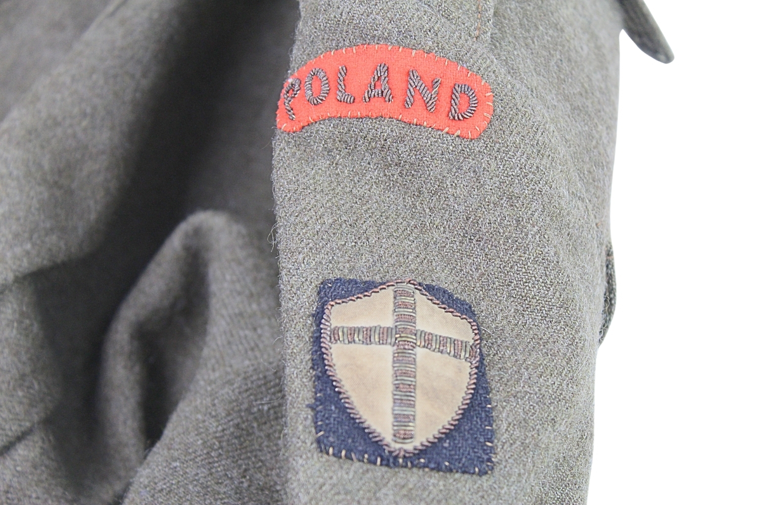 PSZnZ BLUZA BATTLEDRESS P37 KAPITANA II KORPUSU POLSKIEGO