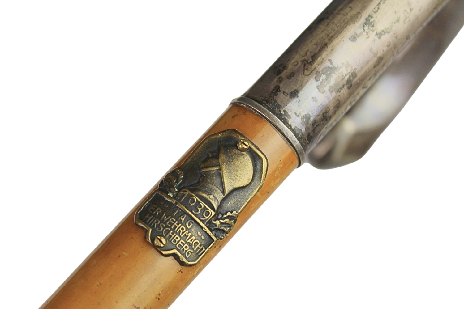 Laska pamiątkowa 1923 srebro Tag Der Wehrmacht Hirschberg 1939