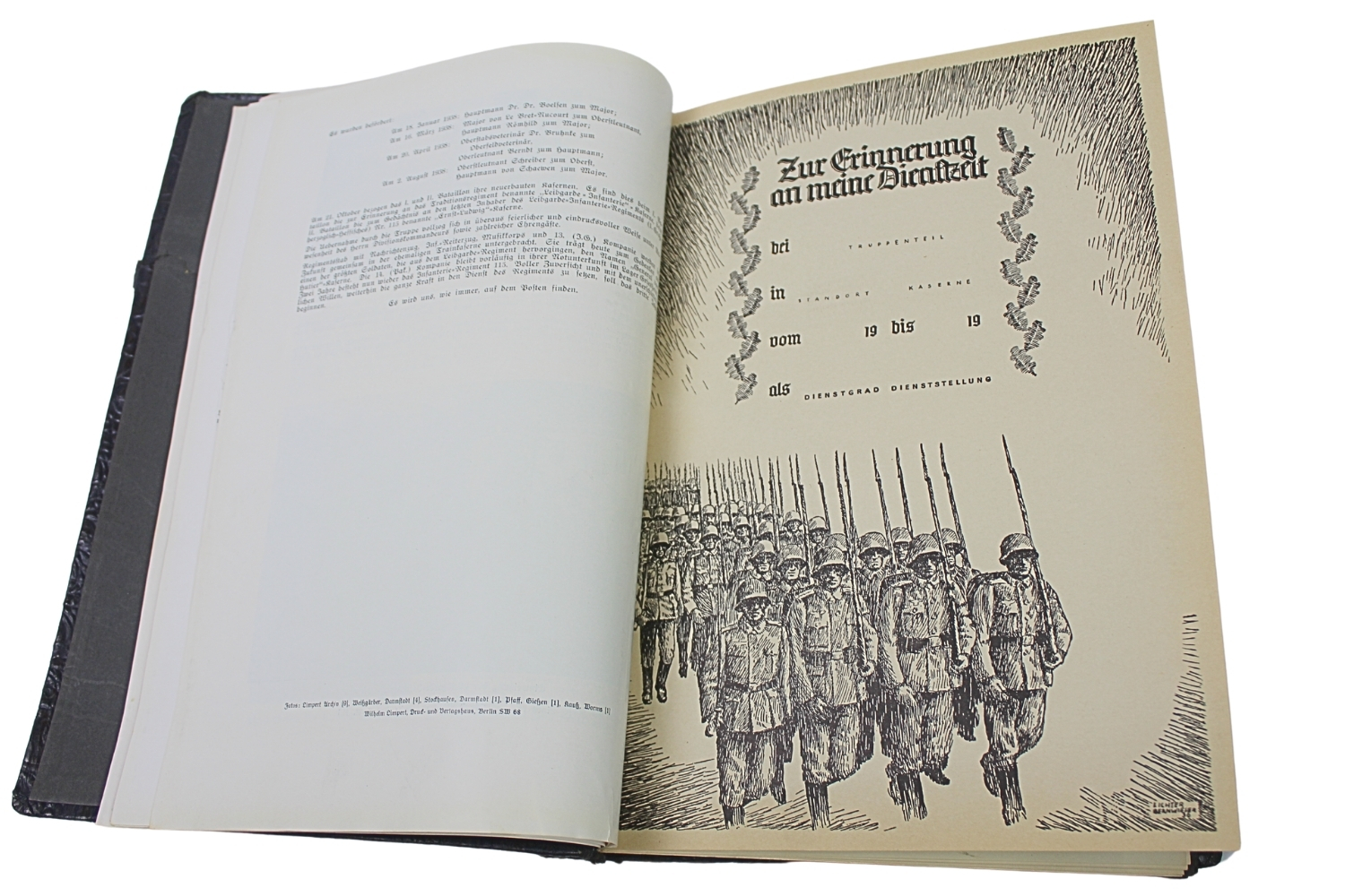 Album niemiecki 115 Infanterie Regiment 