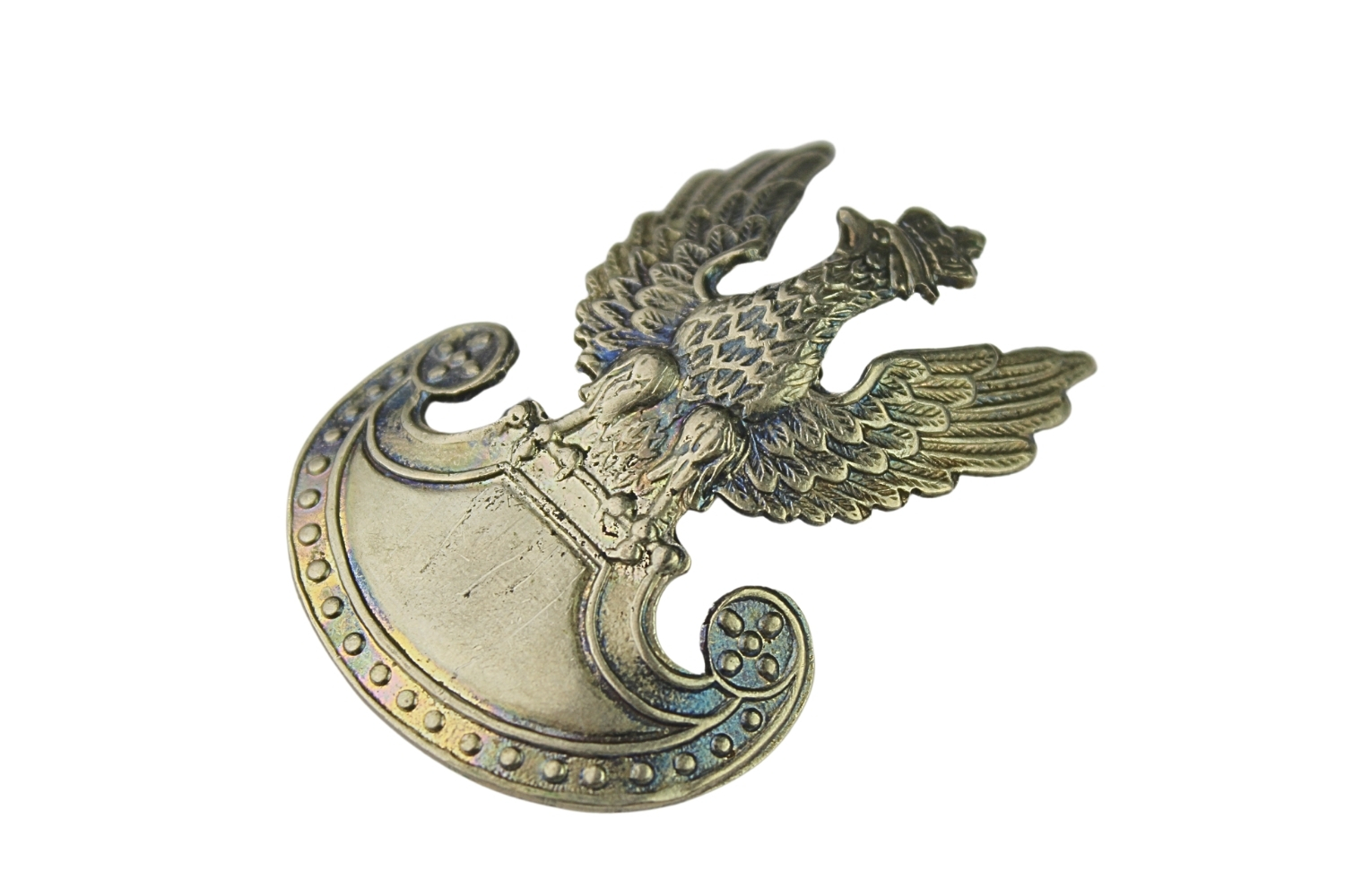 II RP Orzeł wz.19 Grabski Łódź Biały Metal