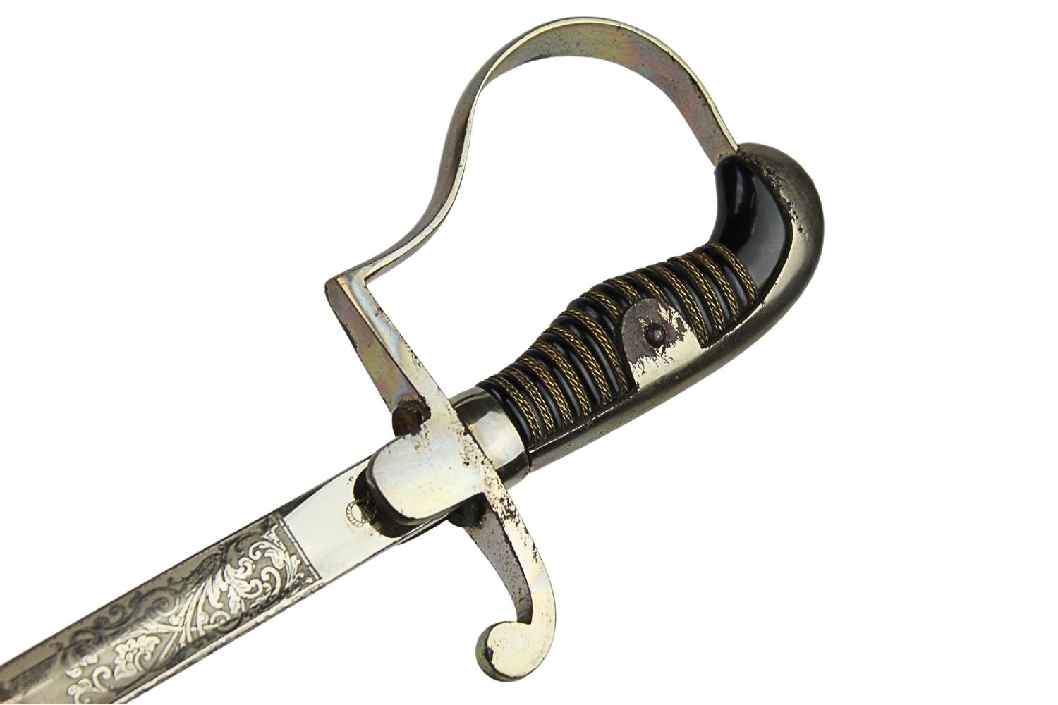 Szabla WKC dekor Na pamiątkę służby 1 Pułk Kawalerii Ciężkiej 1937 