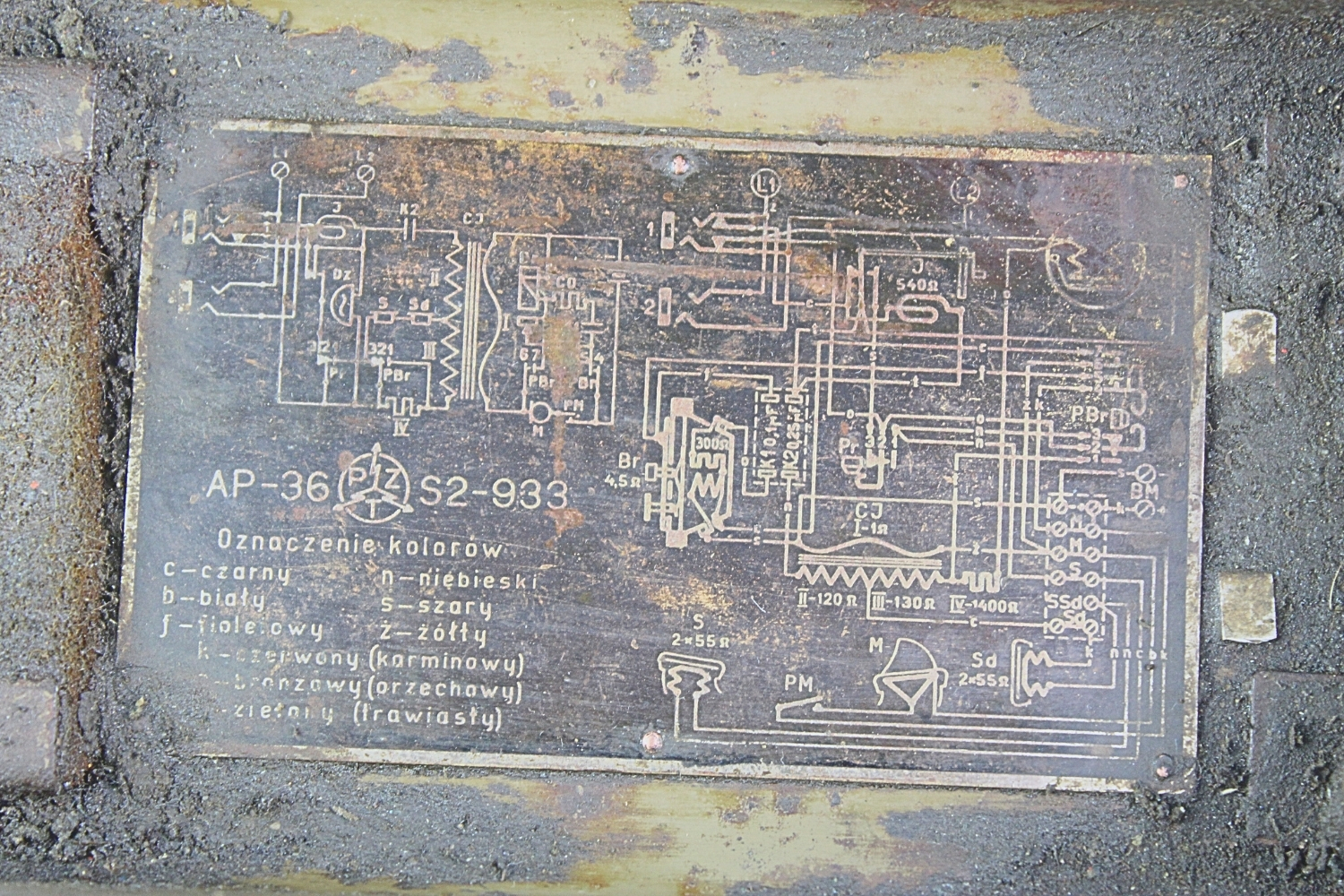 II RP Telefon Polowy AP 36 1937 Obudowa 