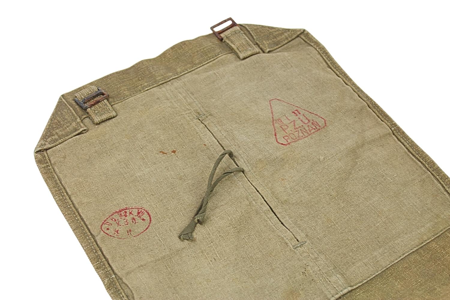 II RP Plecak Tornister wz.33 P.Z.U. Poznań 1937