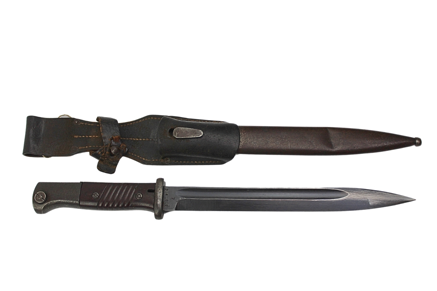 Bagnet niemiecki S84 98 CRS 1944 z żabką zgodny