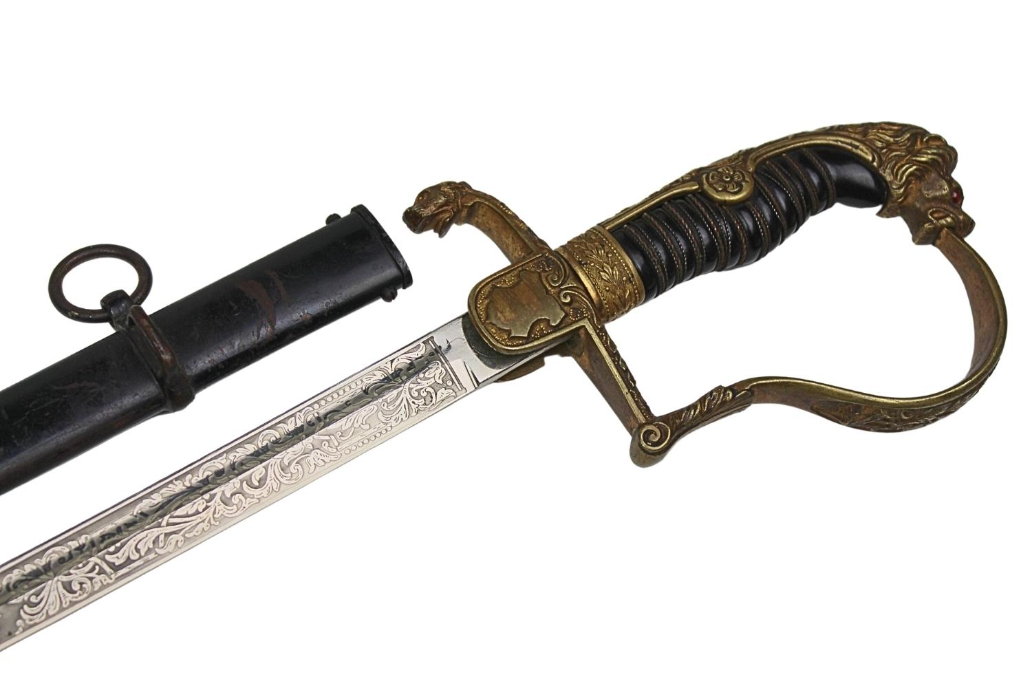 Szabla oficera artylerii Niemcy Paul Weyersberg & Co dekor