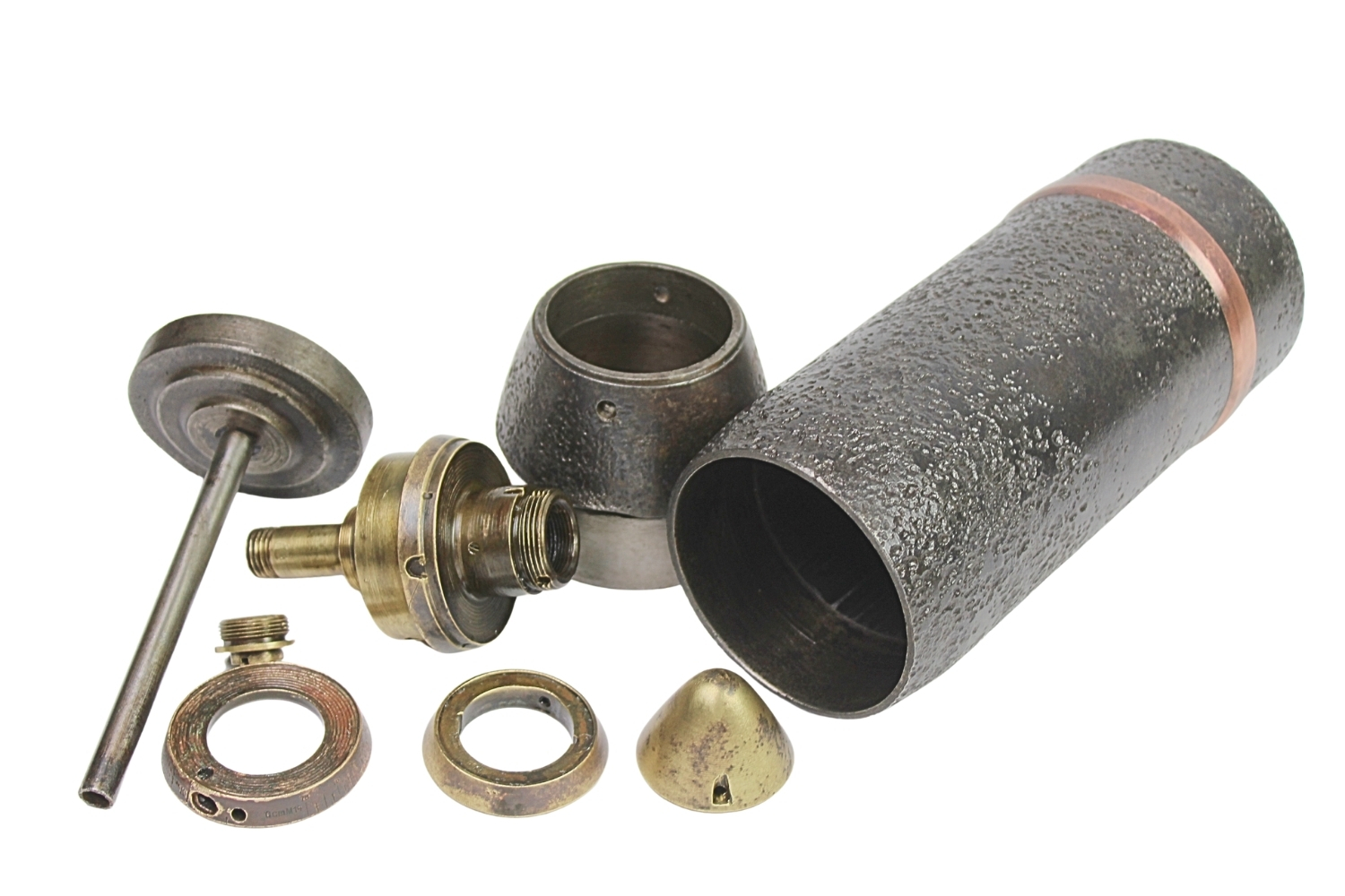 II RP Haubica 100mm wz.14/19P Granato-Szrapnel 100mm wz.14 Skorupa Dekoracyjna Rzadkość