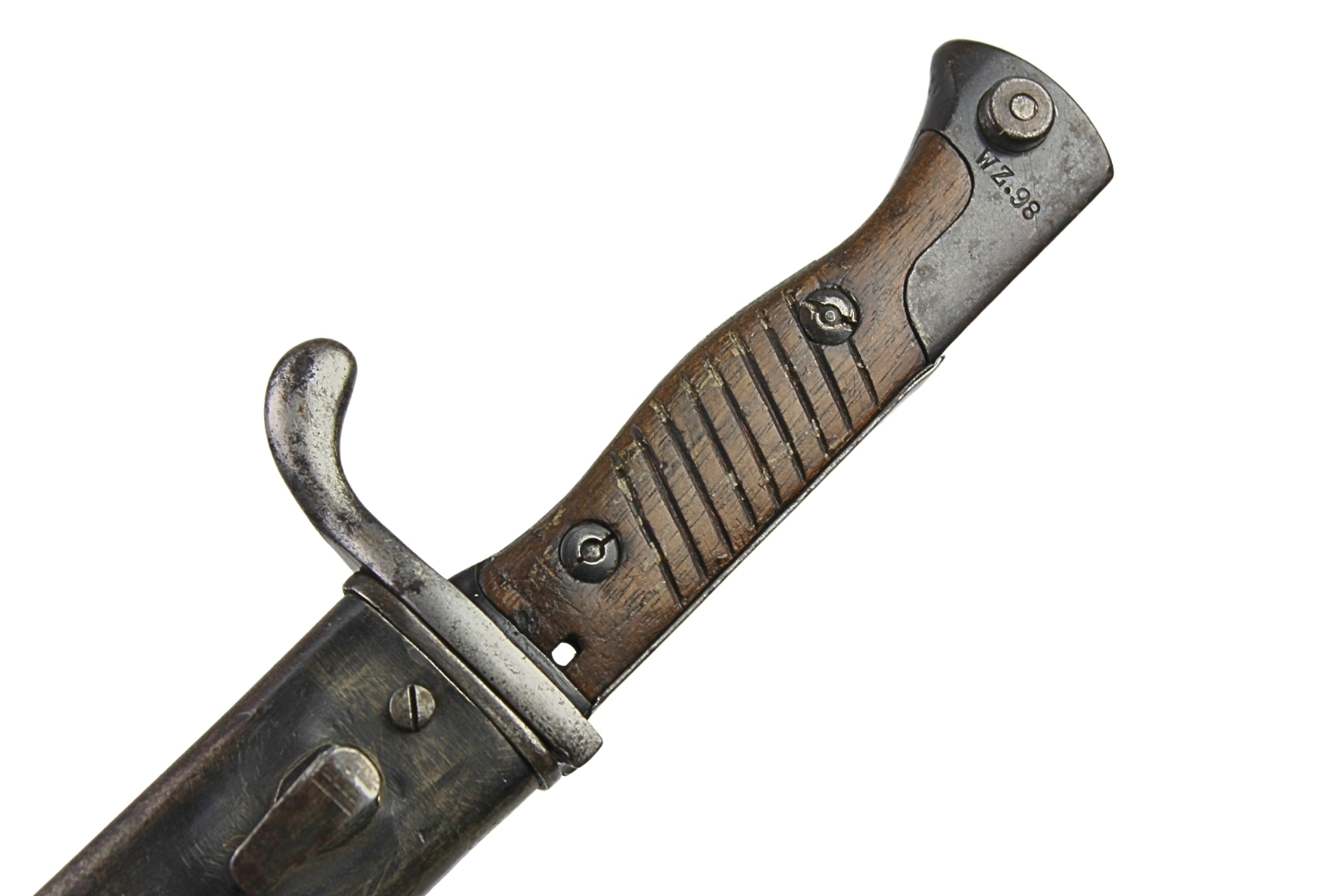 II RP Bagnet wz.98/05 „Liść” z polskim oznaczeniem wzoru