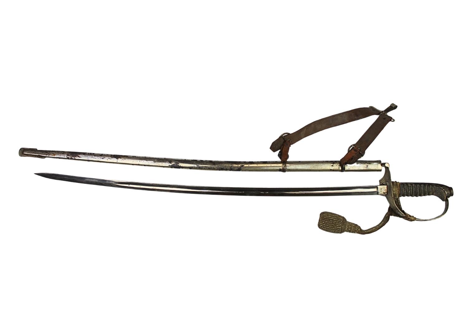 Szabla Czechosłowacka CET HSH z temblakiem i rapciami 