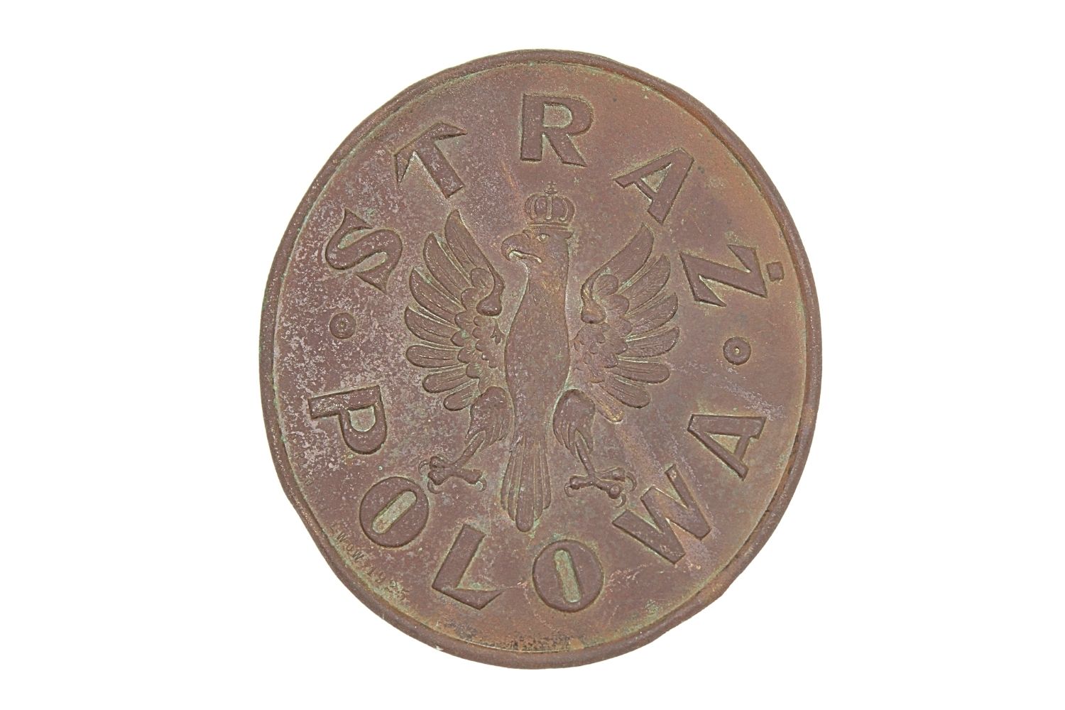 II RP ODZNAKA STRAŻ POLOWA 1925