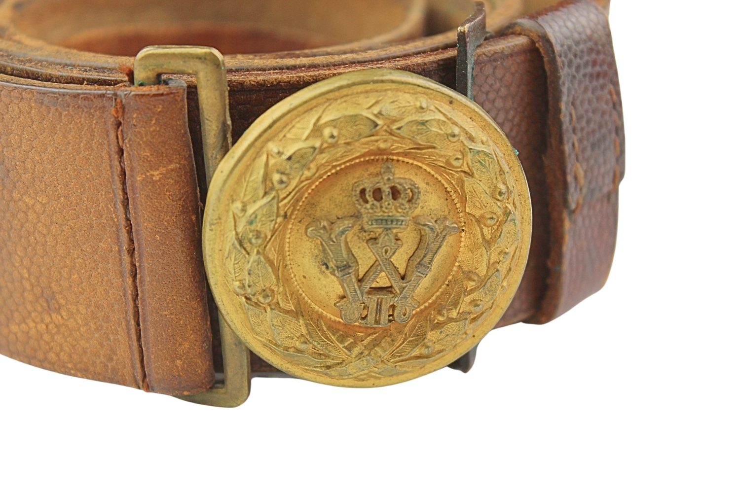 Pas oficerski z klamrą prusy