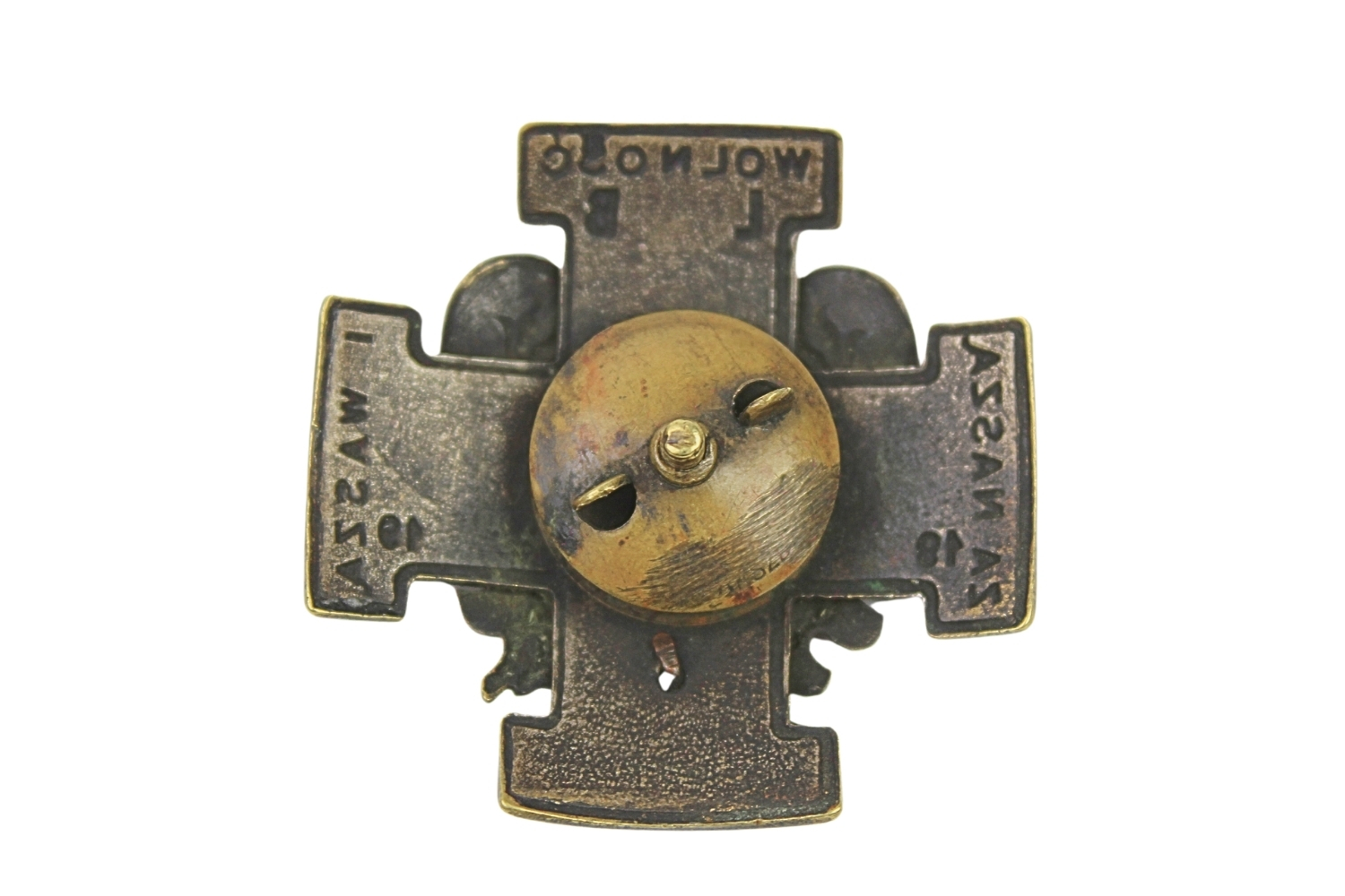 II RP Odznaka dywizja Litewsko-Białoruska „Za naszą wolność i waszą” 1919