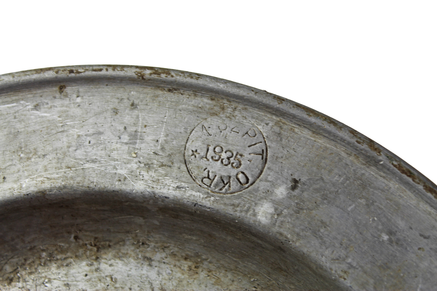 II RP  Talerz 1 Szpital OKR 1935 Pelikan