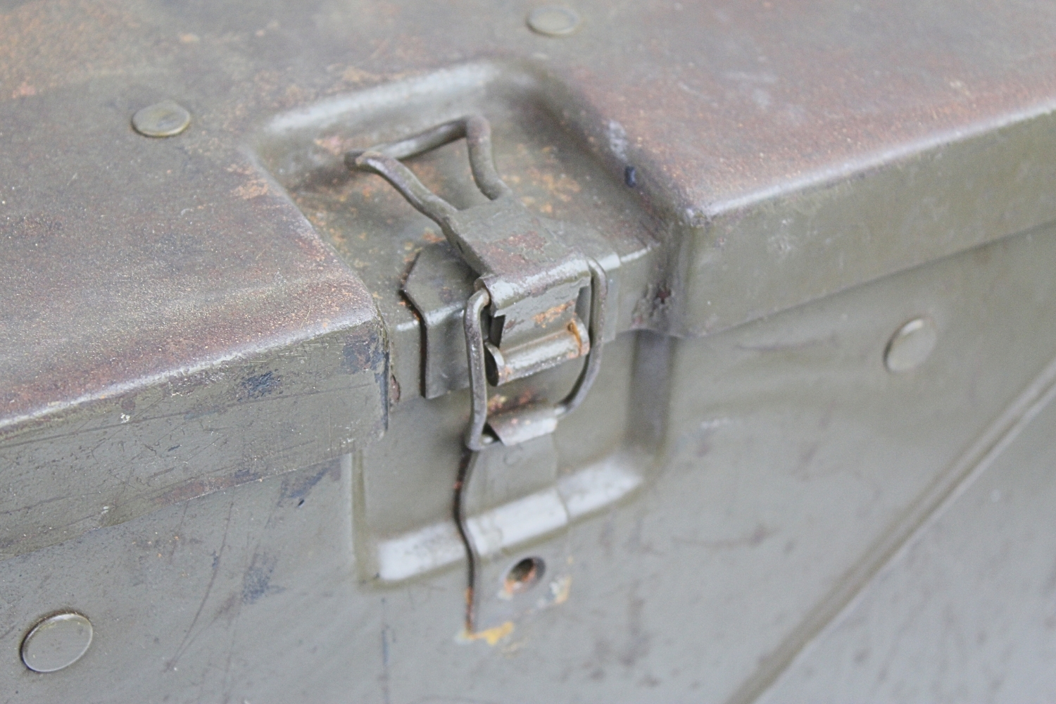 II RP Skrzynka amunicyjna NKM Hotchkiss 13,2mm wz.30 UNIKAT 