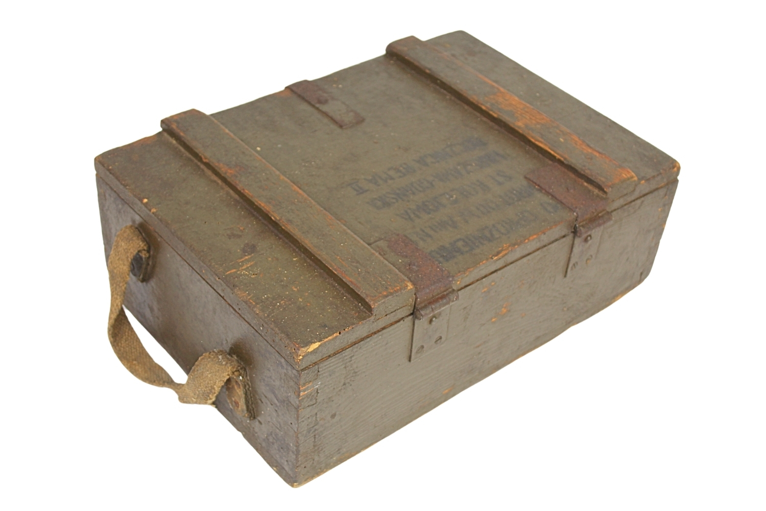 II RP Skrzynka na granaty obronne i zaczepne wz.33 1938 Fort Bema 