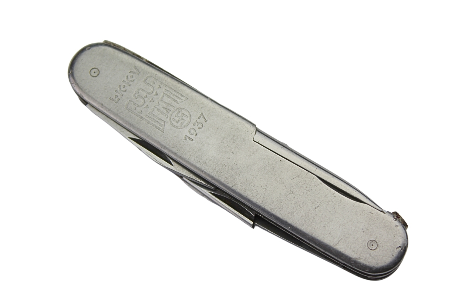 III Rzesza Scyzoryk L.K.K.V. 1937 Nicht Rostend