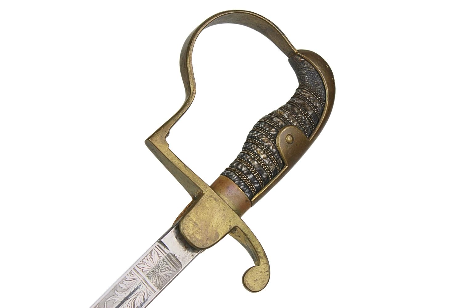 Szabla oficerska Niemcy Dekor