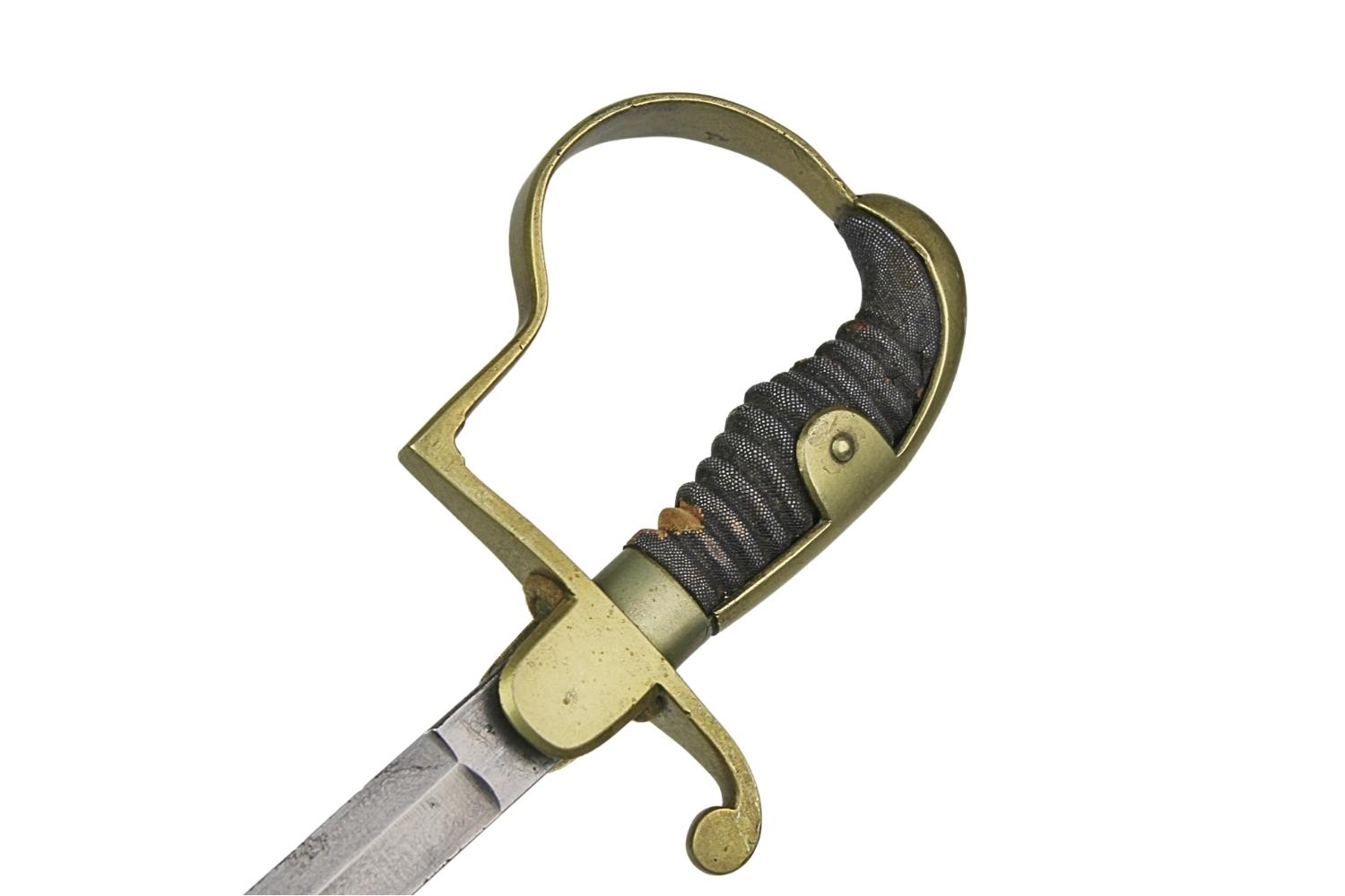 SZABLA SKÓRZANA POCHWA DEKOR