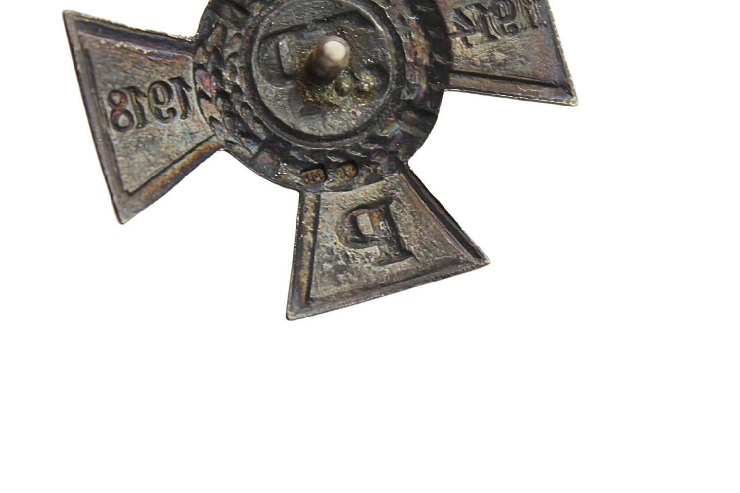 II RP Krzyż Legionowy JP 1914-1918 J. Michrowski  srebro