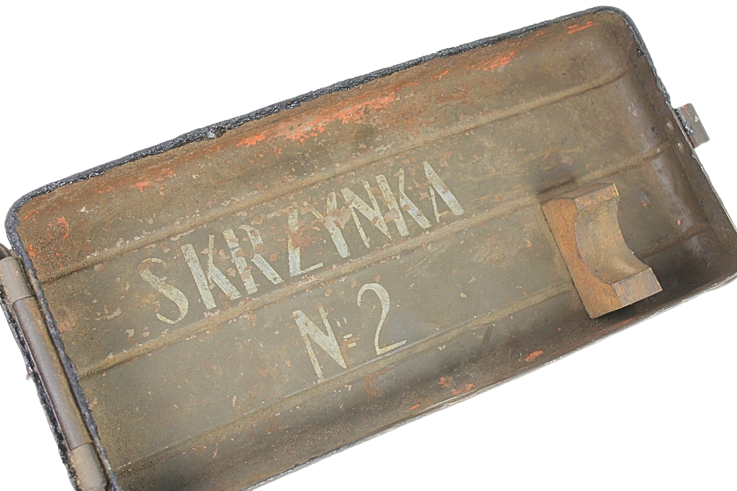 II RP Skrzynka No. 2 z przodka armaty ppanc Bofors 37mm wz.36 