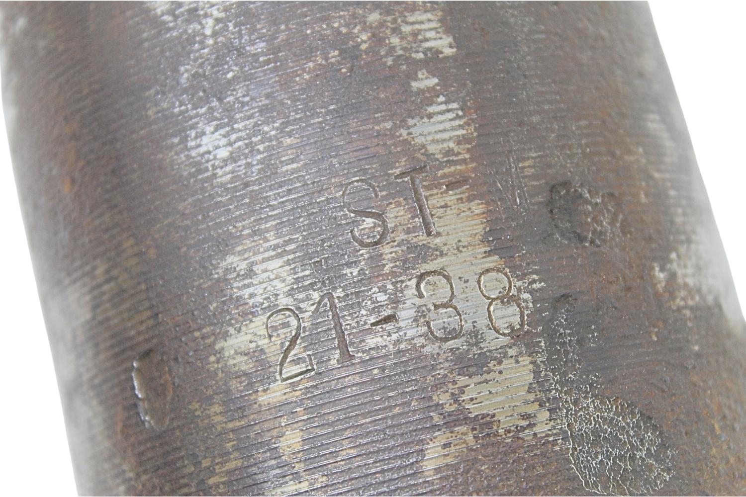 II RP 100mm Haubica wz.14 19 granat wz.31 Skorupa Dekoracyjna UNIKAT